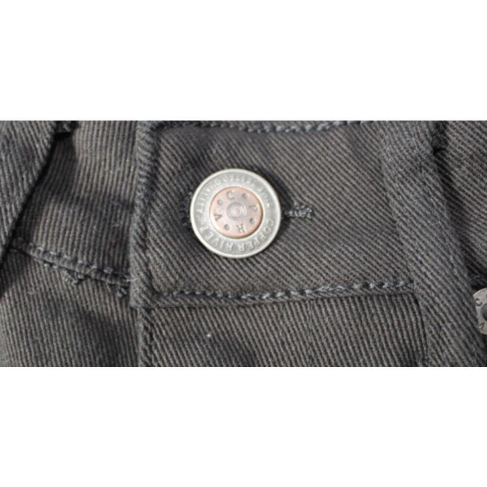 Copper Rivet Graffiti Black Jeans Size 30 x 30 Art To Wear Grunge Street Wear - Picture 9 of 11